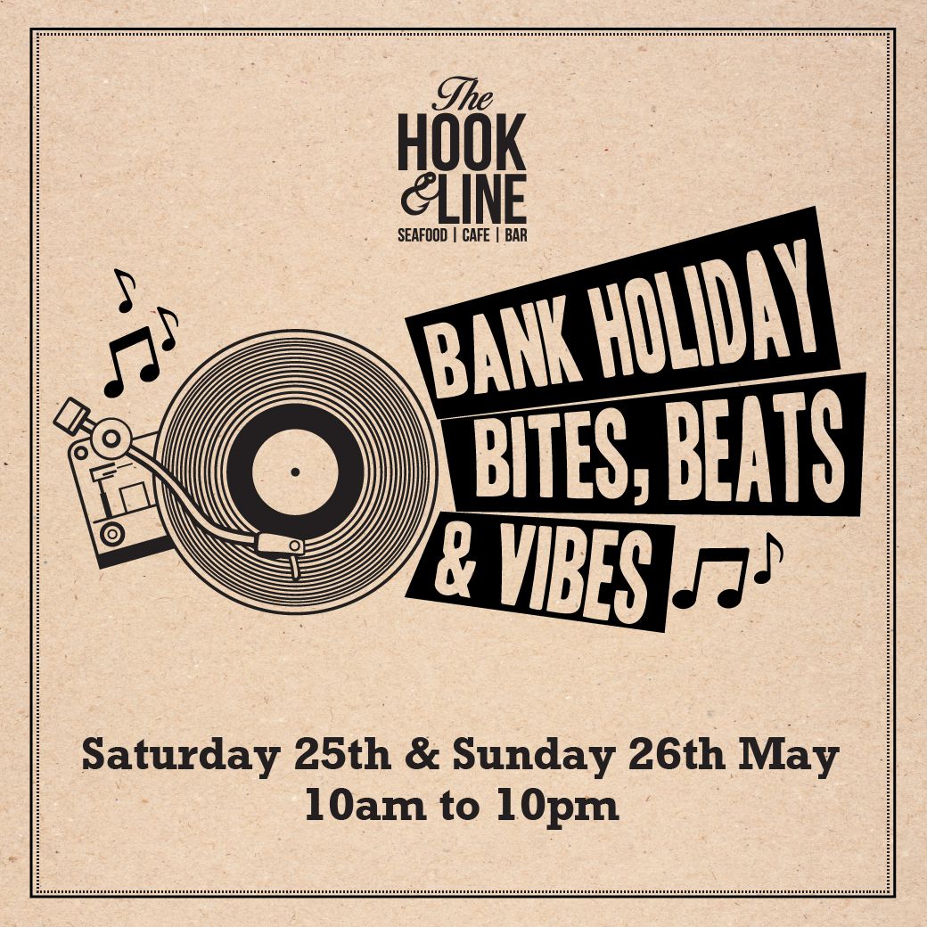 Hook and Line Plymouth Bank Holiday Weekend Poster